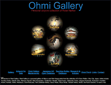 Tablet Screenshot of ohmigallery.com